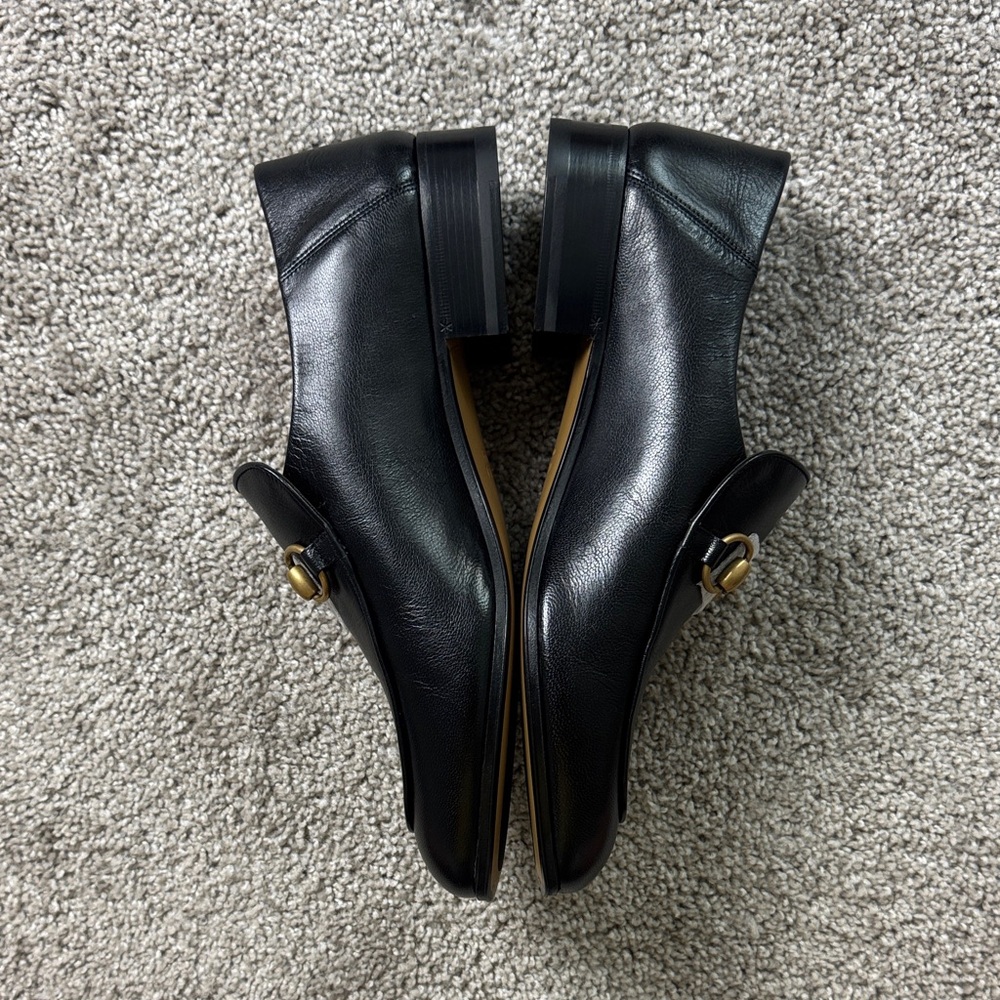 Gucci Black Leather Loafers - Picture 3 of 9